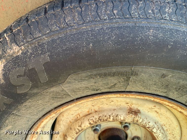 image for item LH9646 1987 Shop built  utility trailer