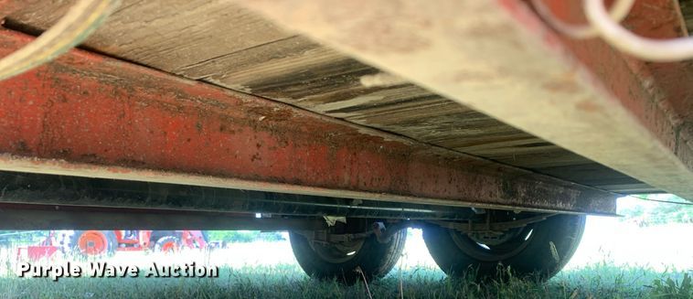 image for item LH9646 1987 Shop built  utility trailer