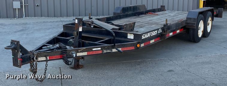 image for item LJ9741 2018 Lucon 7T192THDBW  tilt deck equipment trailer
