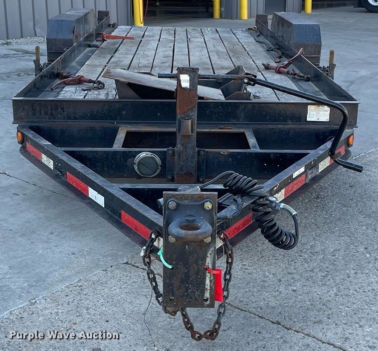 image for item LJ9741 2018 Lucon 7T192THDBW  tilt deck equipment trailer