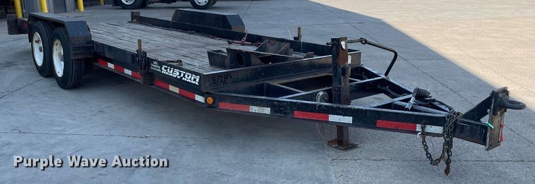image for item LJ9741 2018 Lucon 7T192THDBW  tilt deck equipment trailer