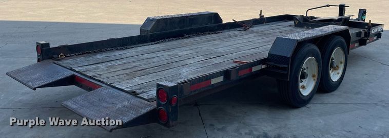 image for item LJ9741 2018 Lucon 7T192THDBW  tilt deck equipment trailer