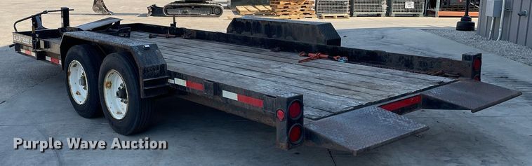 image for item LJ9741 2018 Lucon 7T192THDBW  tilt deck equipment trailer