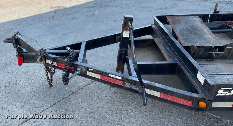 image for item LJ9741 2018 Lucon 7T192THDBW  tilt deck equipment trailer
