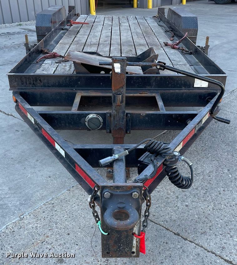 image for item LJ9741 2018 Lucon 7T192THDBW  tilt deck equipment trailer