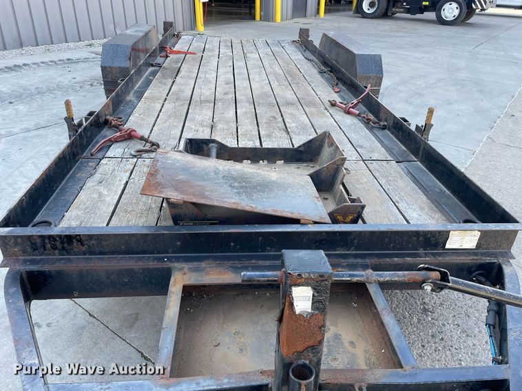 image for item LJ9741 2018 Lucon 7T192THDBW  tilt deck equipment trailer