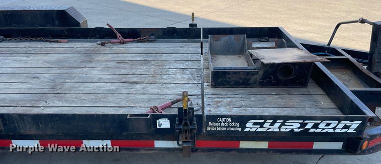 image for item LJ9741 2018 Lucon 7T192THDBW  tilt deck equipment trailer