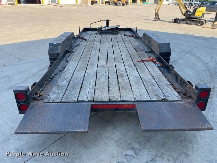 image for item LJ9741 2018 Lucon 7T192THDBW  tilt deck equipment trailer