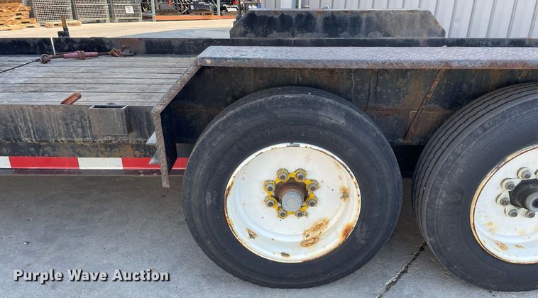 image for item LJ9741 2018 Lucon 7T192THDBW  tilt deck equipment trailer