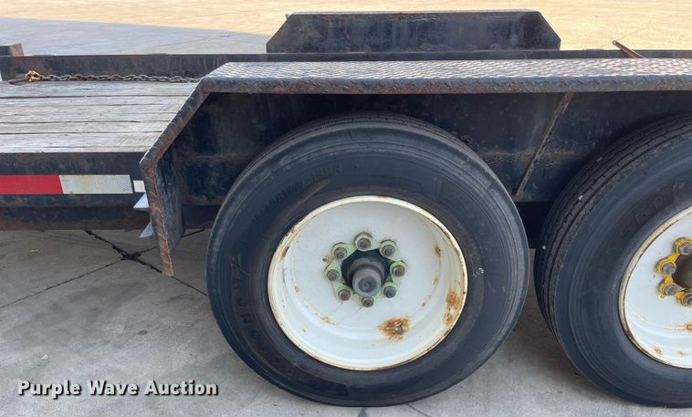 image for item LJ9741 2018 Lucon 7T192THDBW  tilt deck equipment trailer