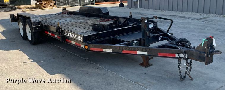 image for item LJ9743 2018 Lucon 7T192THDBW  tilt deck equipment trailer