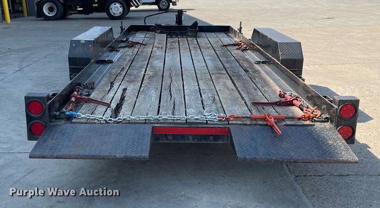 image for item LJ9743 2018 Lucon 7T192THDBW  tilt deck equipment trailer
