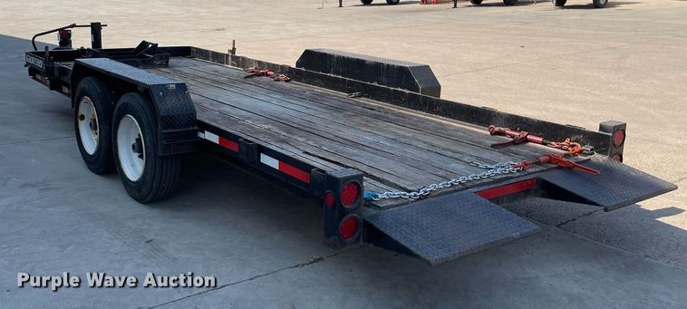 image for item LJ9743 2018 Lucon 7T192THDBW  tilt deck equipment trailer