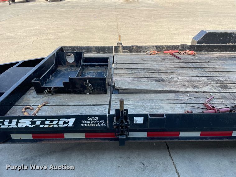 image for item LJ9743 2018 Lucon 7T192THDBW  tilt deck equipment trailer