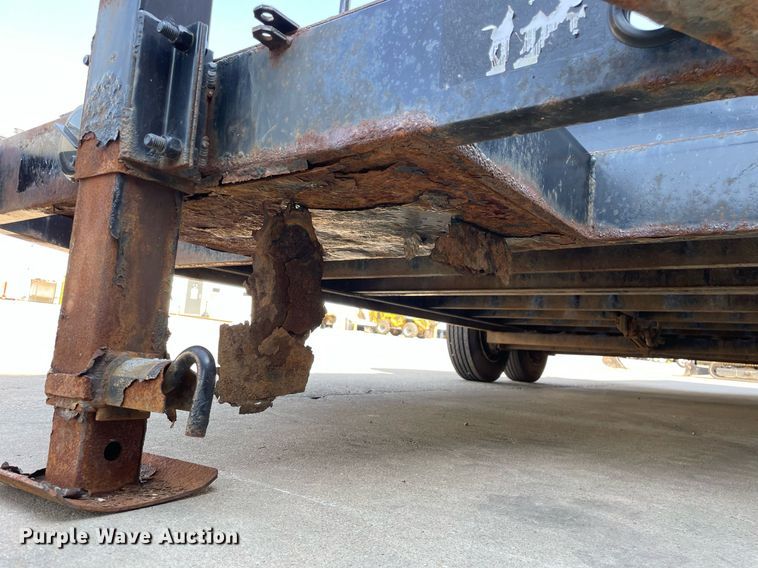 image for item LJ9743 2018 Lucon 7T192THDBW  tilt deck equipment trailer