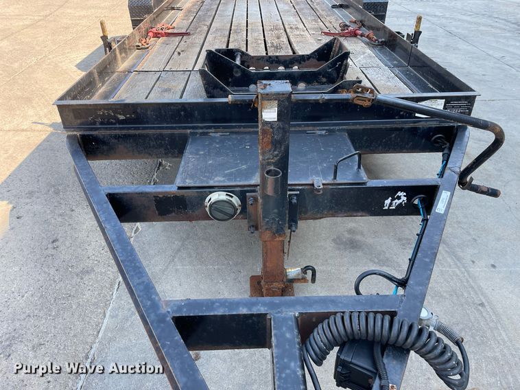 image for item LJ9743 2018 Lucon 7T192THDBW  tilt deck equipment trailer