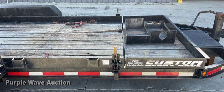 image for item LJ9743 2018 Lucon 7T192THDBW  tilt deck equipment trailer