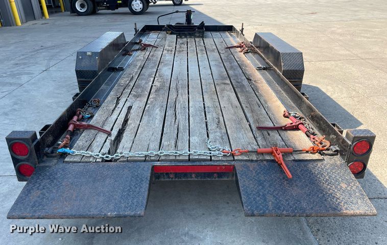image for item LJ9743 2018 Lucon 7T192THDBW  tilt deck equipment trailer
