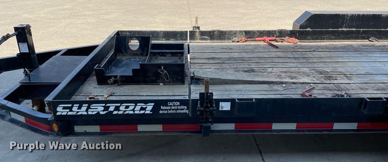 image for item LJ9743 2018 Lucon 7T192THDBW  tilt deck equipment trailer