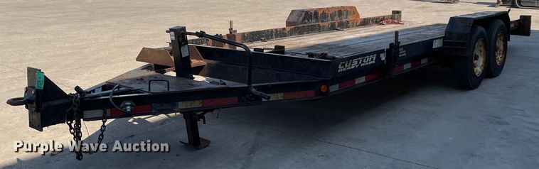 image for item LJ9744 2018 Lucon 7T192THDBW  tilt deck equipment trailer