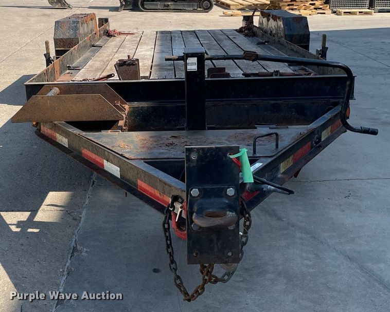 image for item LJ9744 2018 Lucon 7T192THDBW  tilt deck equipment trailer