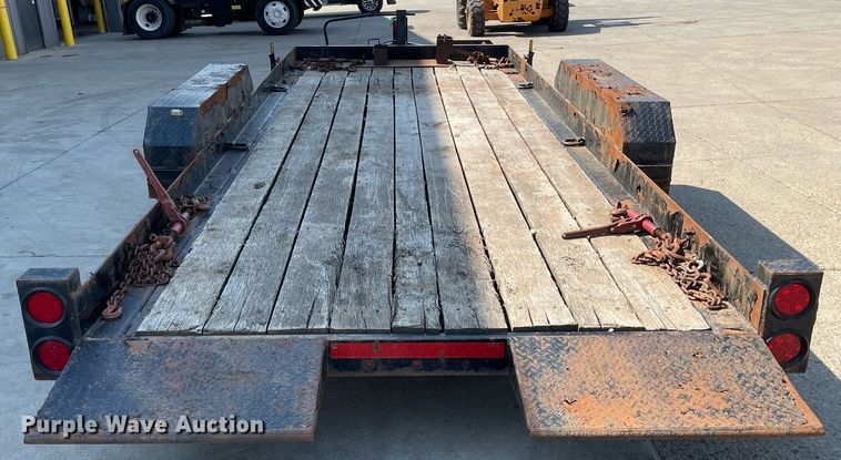 image for item LJ9744 2018 Lucon 7T192THDBW  tilt deck equipment trailer