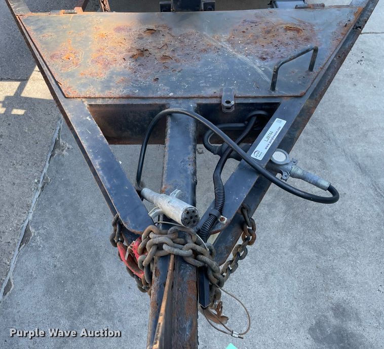 image for item LJ9744 2018 Lucon 7T192THDBW  tilt deck equipment trailer