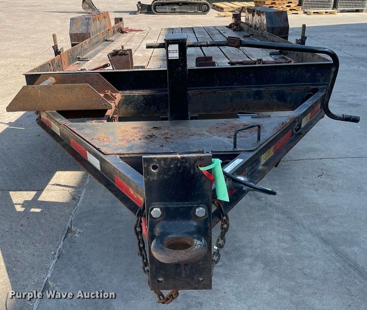 image for item LJ9744 2018 Lucon 7T192THDBW  tilt deck equipment trailer