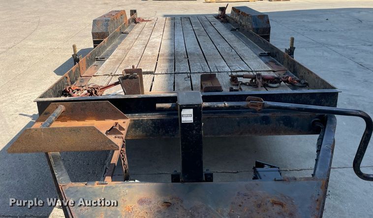 image for item LJ9744 2018 Lucon 7T192THDBW  tilt deck equipment trailer