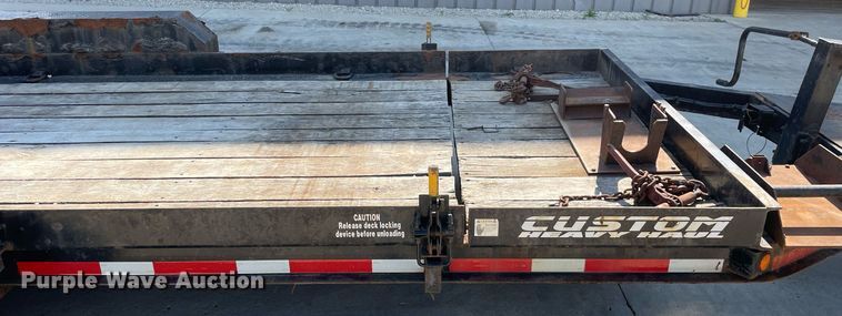image for item LJ9744 2018 Lucon 7T192THDBW  tilt deck equipment trailer