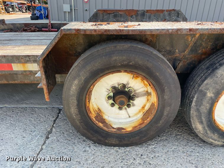 image for item LJ9744 2018 Lucon 7T192THDBW  tilt deck equipment trailer