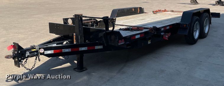 image for item LJ9745 2021 Behnke Enterprise Inc. TBCT2016ET  tilt deck equipment trailer