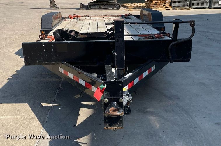 image for item LJ9745 2021 Behnke Enterprise Inc. TBCT2016ET  tilt deck equipment trailer