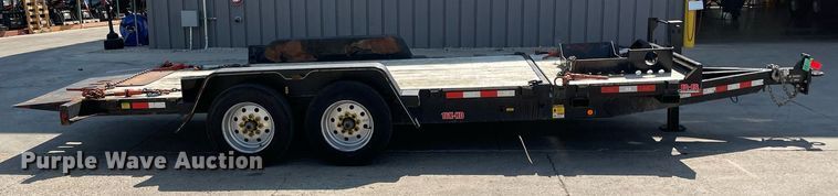 image for item LJ9745 2021 Behnke Enterprise Inc. TBCT2016ET  tilt deck equipment trailer