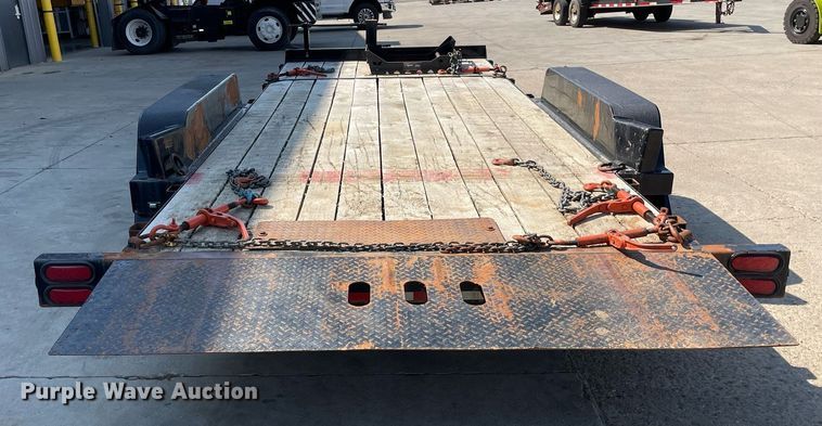 image for item LJ9745 2021 Behnke Enterprise Inc. TBCT2016ET  tilt deck equipment trailer