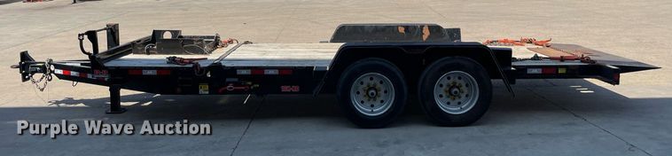 image for item LJ9745 2021 Behnke Enterprise Inc. TBCT2016ET  tilt deck equipment trailer