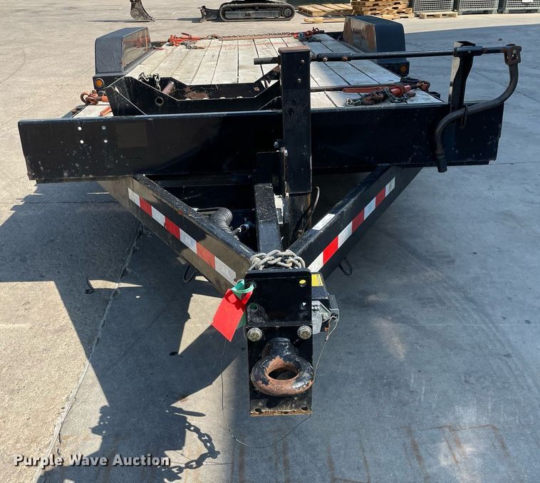 image for item LJ9745 2021 Behnke Enterprise Inc. TBCT2016ET  tilt deck equipment trailer