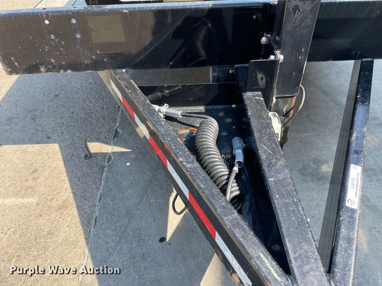 image for item LJ9745 2021 Behnke Enterprise Inc. TBCT2016ET  tilt deck equipment trailer