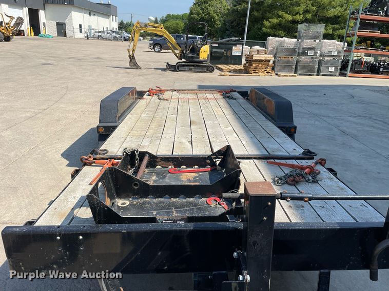 image for item LJ9745 2021 Behnke Enterprise Inc. TBCT2016ET  tilt deck equipment trailer