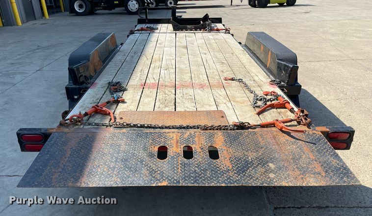 image for item LJ9745 2021 Behnke Enterprise Inc. TBCT2016ET  tilt deck equipment trailer