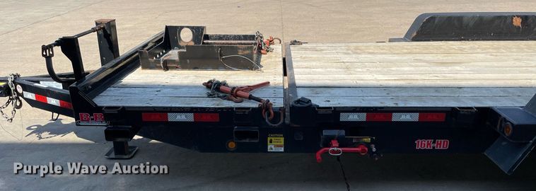 image for item LJ9745 2021 Behnke Enterprise Inc. TBCT2016ET  tilt deck equipment trailer