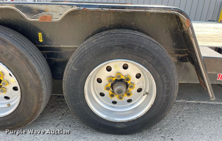 image for item LJ9745 2021 Behnke Enterprise Inc. TBCT2016ET  tilt deck equipment trailer