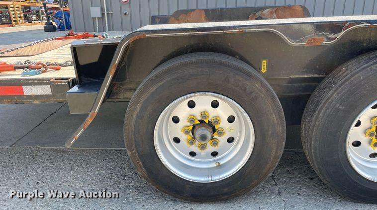 image for item LJ9745 2021 Behnke Enterprise Inc. TBCT2016ET  tilt deck equipment trailer