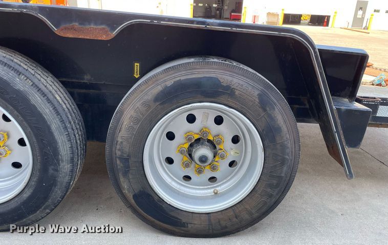 image for item LJ9745 2021 Behnke Enterprise Inc. TBCT2016ET  tilt deck equipment trailer