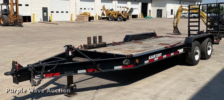 image for item LJ9747 2019 Lucon 12T172XSBW  equipment trailer