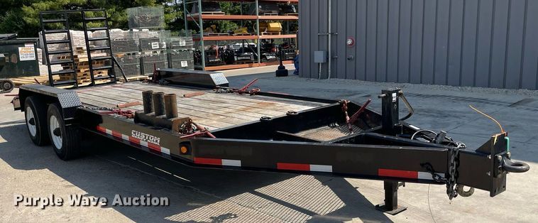 image for item LJ9747 2019 Lucon 12T172XSBW  equipment trailer