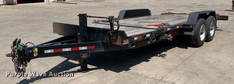 image for item LJ9751 2021 Behnke Enterprise Inc. TBCT2224ET-12K-XL  tilt deck equipment trailer