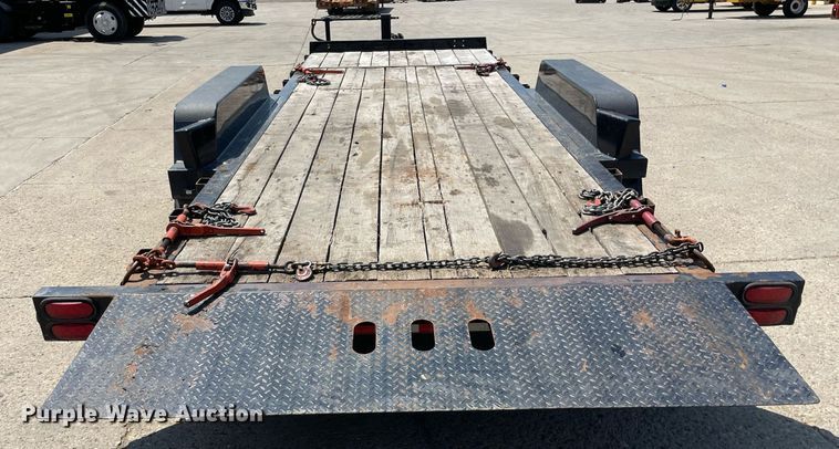 image for item LJ9751 2021 Behnke Enterprise Inc. TBCT2224ET-12K-XL  tilt deck equipment trailer