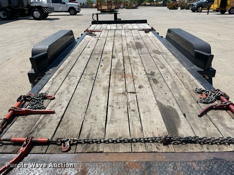 image for item LJ9751 2021 Behnke Enterprise Inc. TBCT2224ET-12K-XL  tilt deck equipment trailer