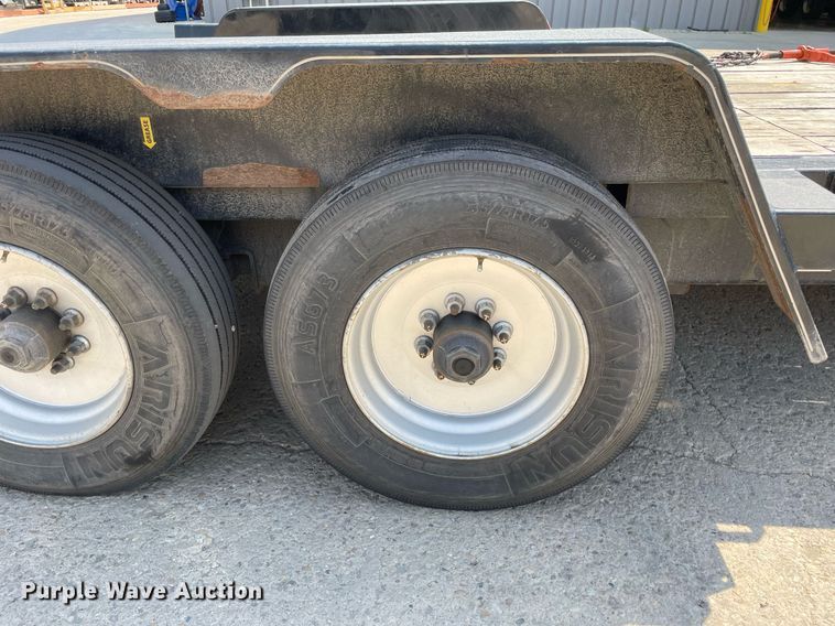image for item LJ9751 2021 Behnke Enterprise Inc. TBCT2224ET-12K-XL  tilt deck equipment trailer